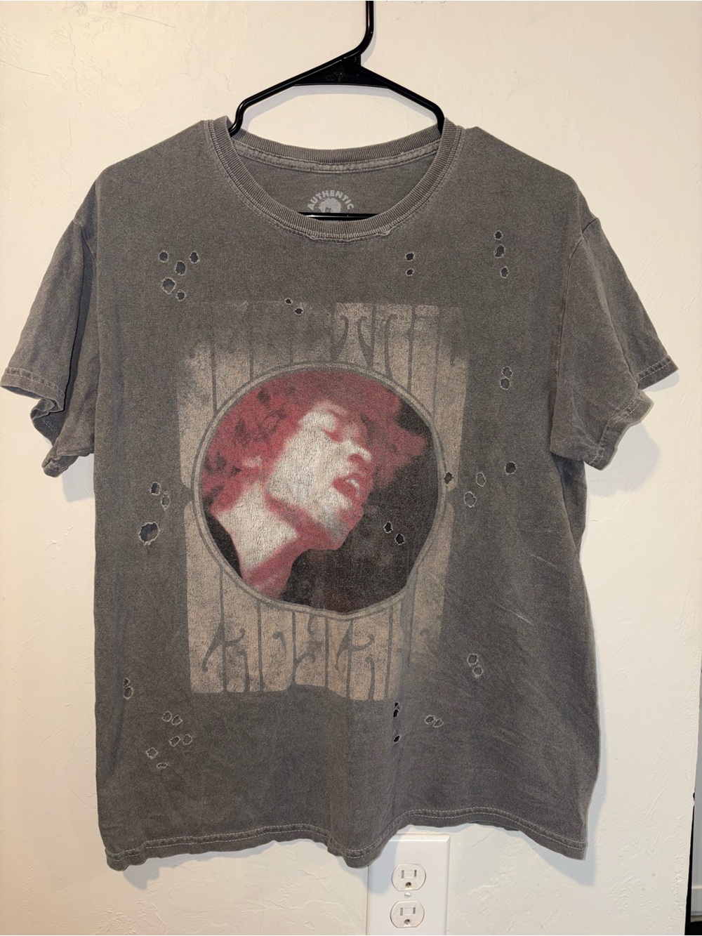 Jimi Hendrix Distressed Graphic Tee